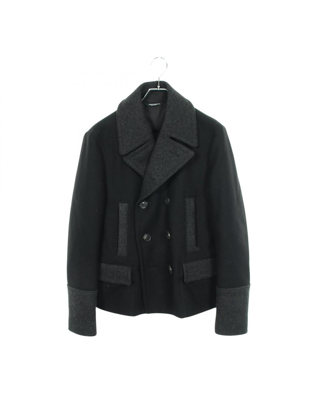 Dolce & Gabbana Down Pannel Pea Coat #340135D72B